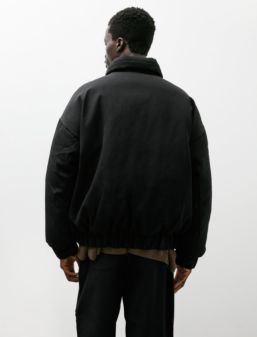 R21 Down-6 Double Down Blouson Black Impact Wool - Image 2
