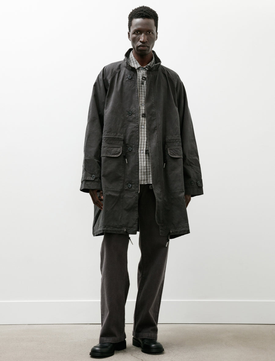 Region Jacket Dusty Black Dense Cotton - Image 1