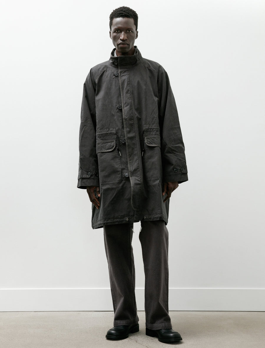 Region Jacket Dusty Black Dense Cotton - Image 4