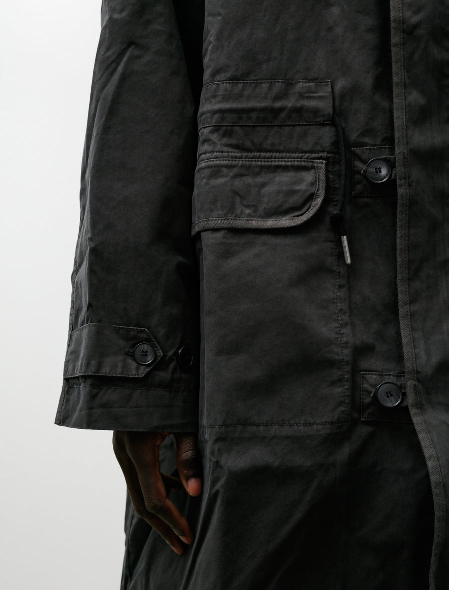 Region Jacket Dusty Black Dense Cotton - Image 5