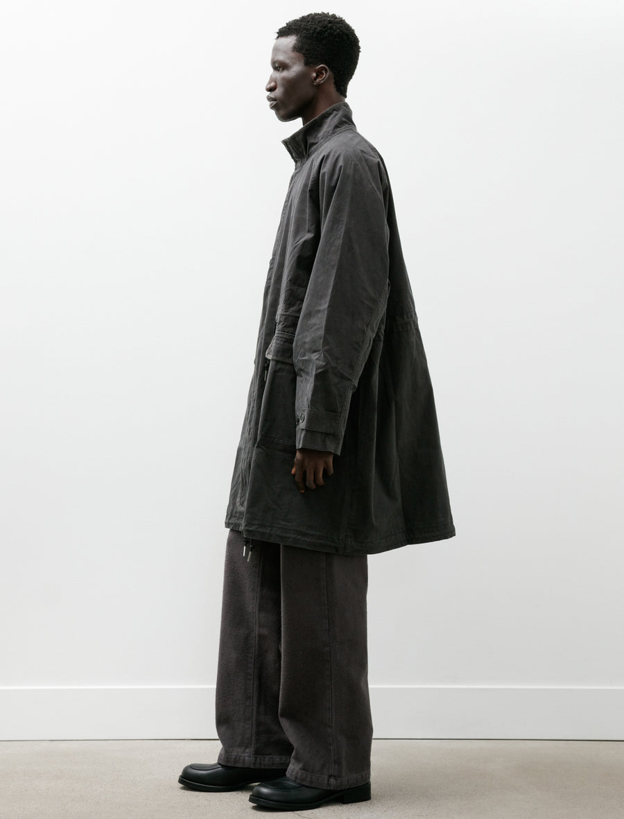 Region Jacket Dusty Black Dense Cotton - Image 3