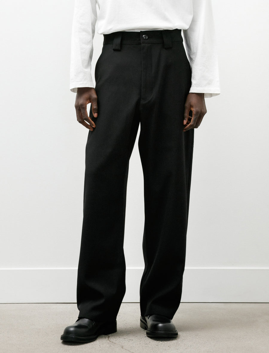 R21 Y-6 Patch Pants Black Impact Wool - Image 4