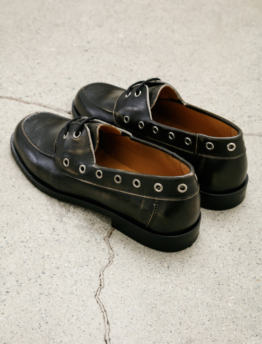 Scout Deck Shoe Scratched Black - Image 3