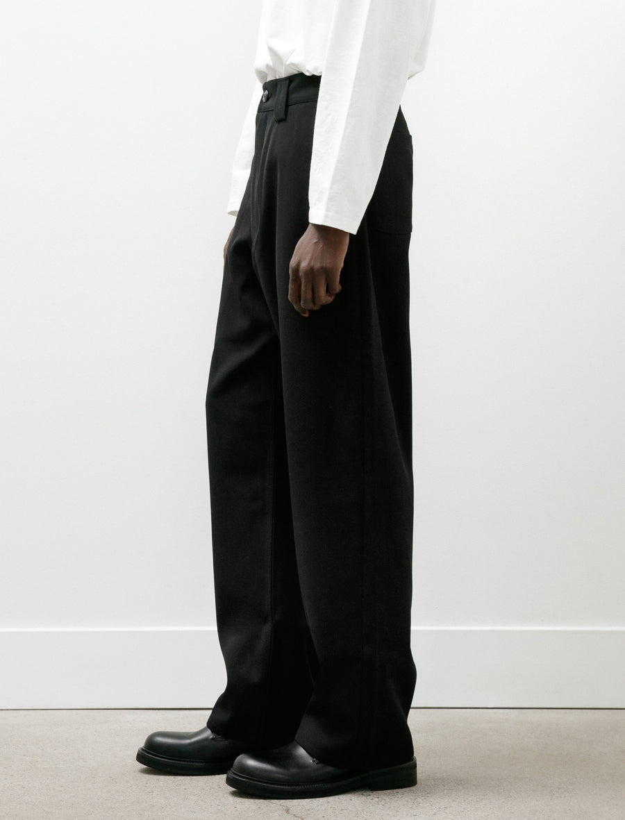 R21 Y-6 Patch Pants Black Impact Wool - Image 6