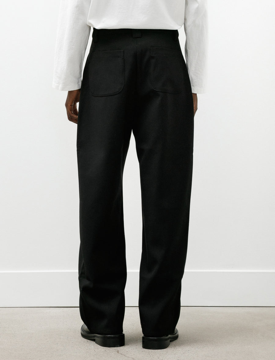 R21 Y-6 Patch Pants Black Impact Wool - Image 5