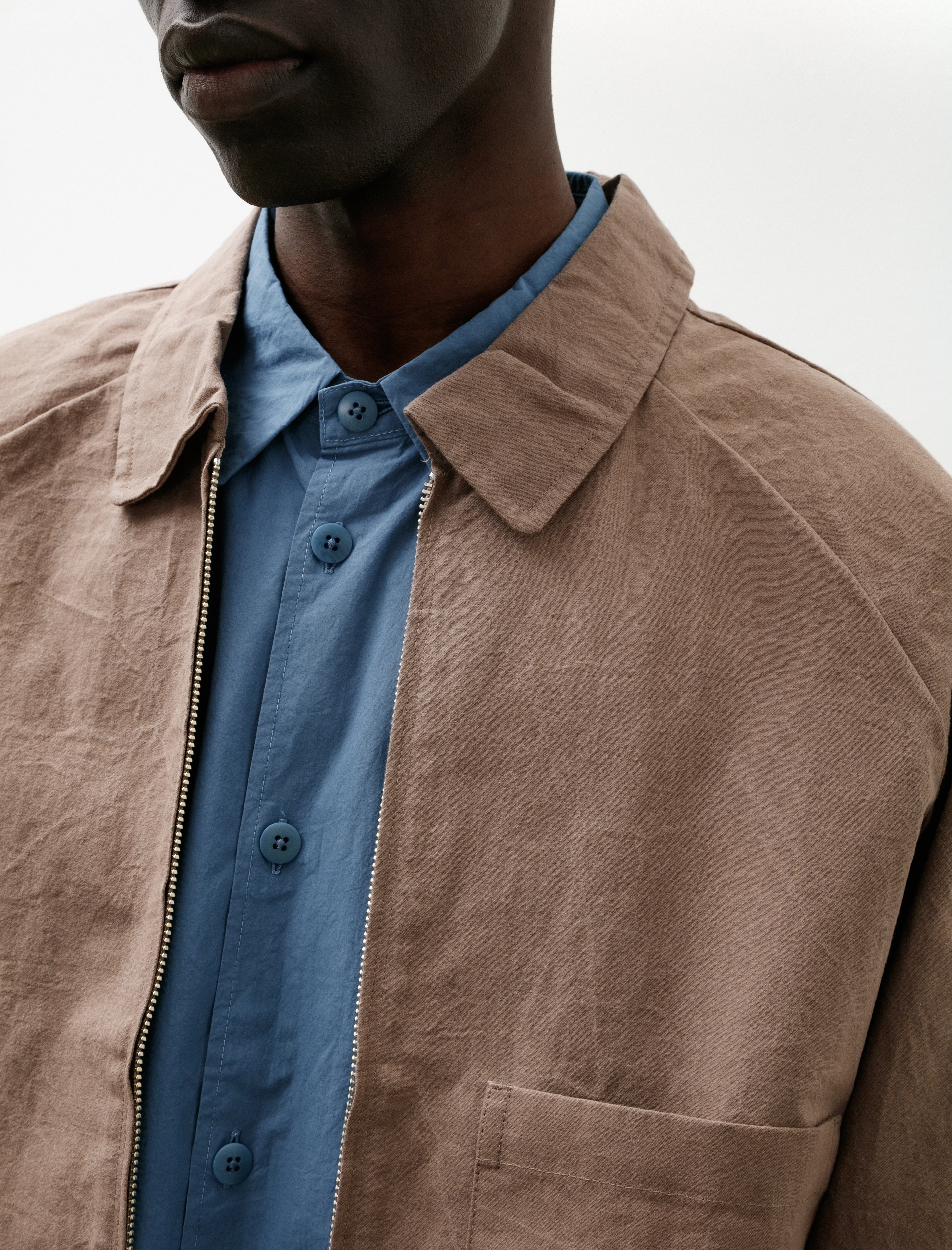 MAN-TLE R21 Shirt-0 Column Shirt Storm Wax