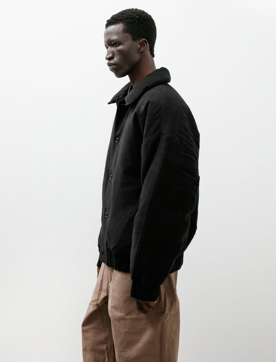 R21 Down-3 Down Blouson Fluid Supima Back Satin - Image 3