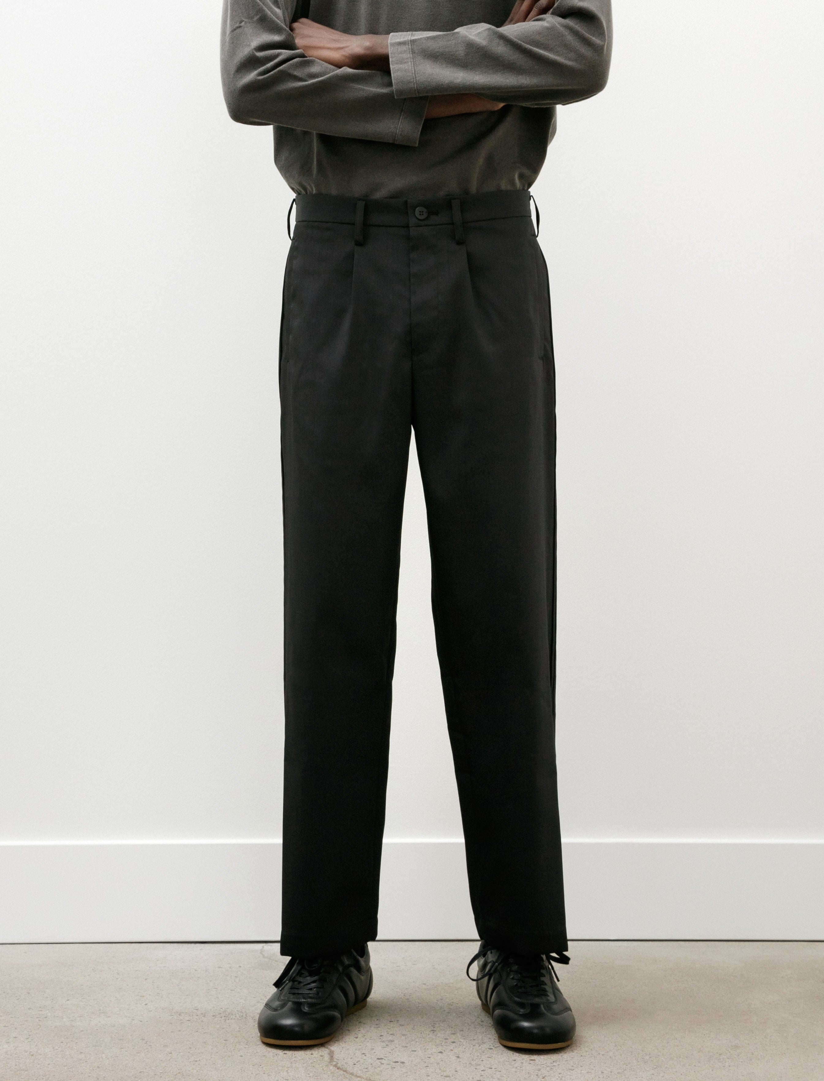 Issey Miyake Air Pleats Pants Black