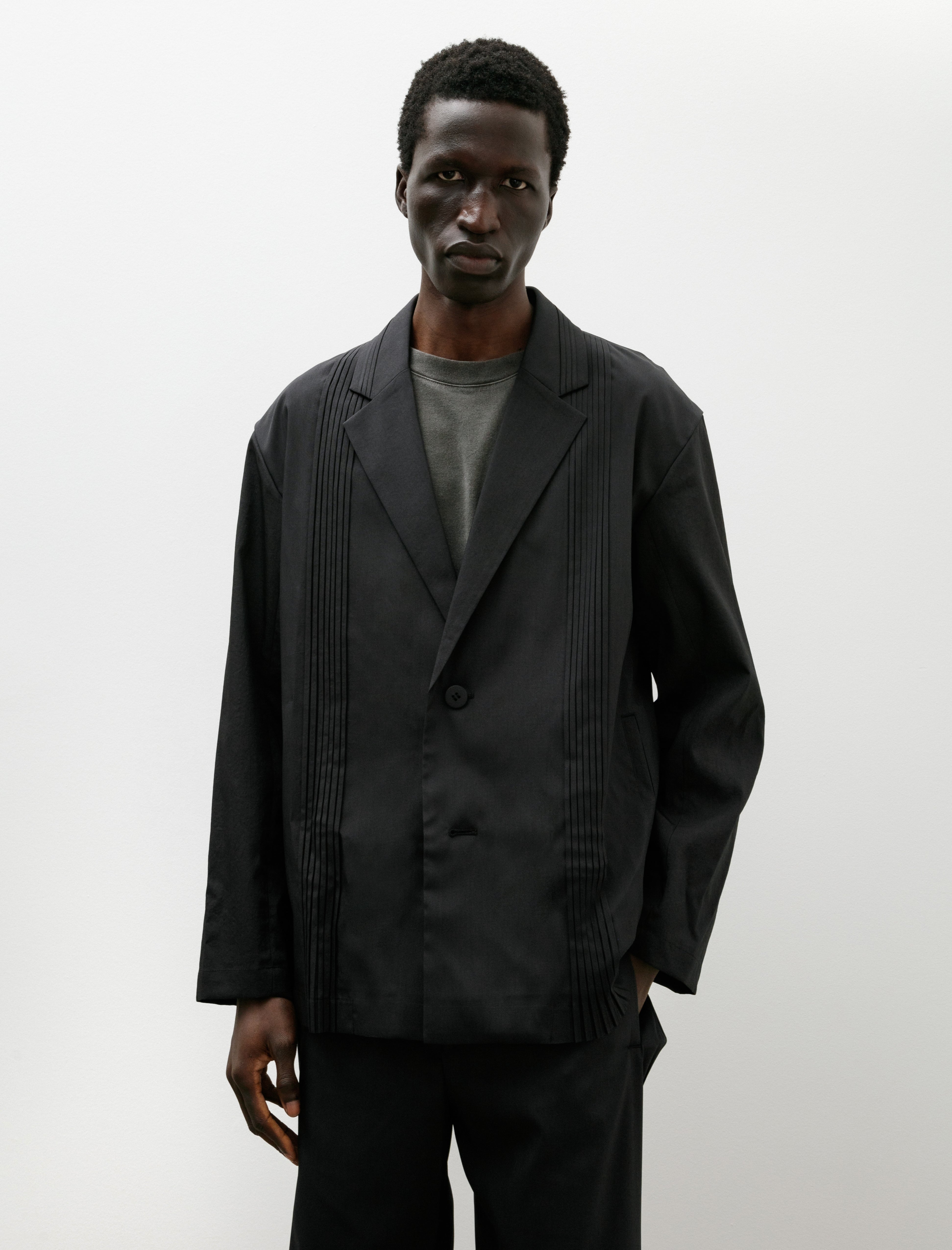 Issey Miyake Air Pleats Jacket Black