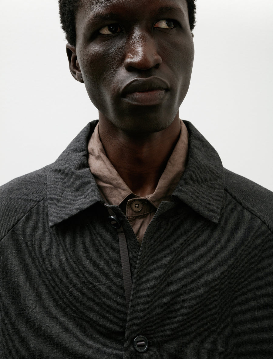 R19 Shirt-3 Boat Shirt Granite Wool - Image 4