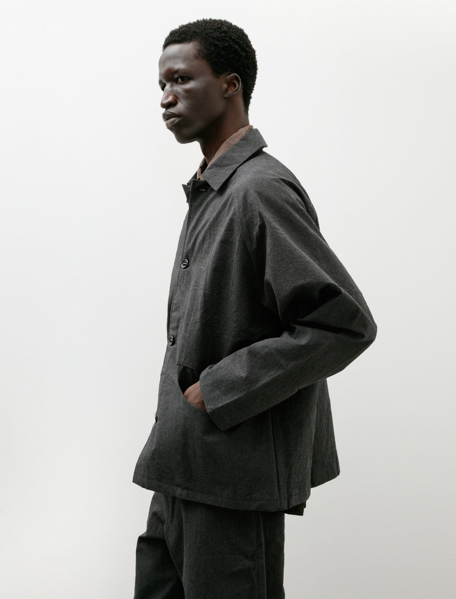 R19 Shirt-3 Boat Shirt Granite Wool - Image 3