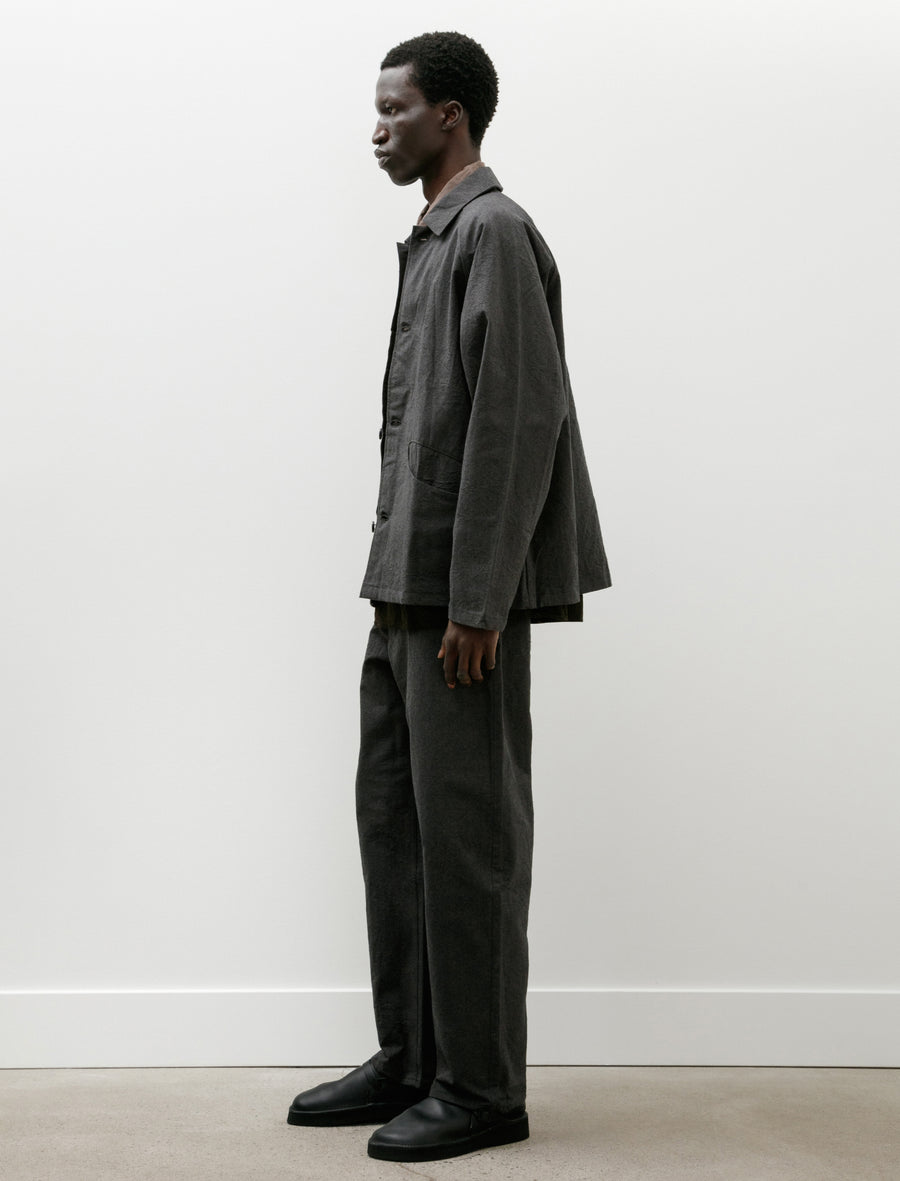 R19 Pants-4 Wide Pants Granite Wool - Image 3