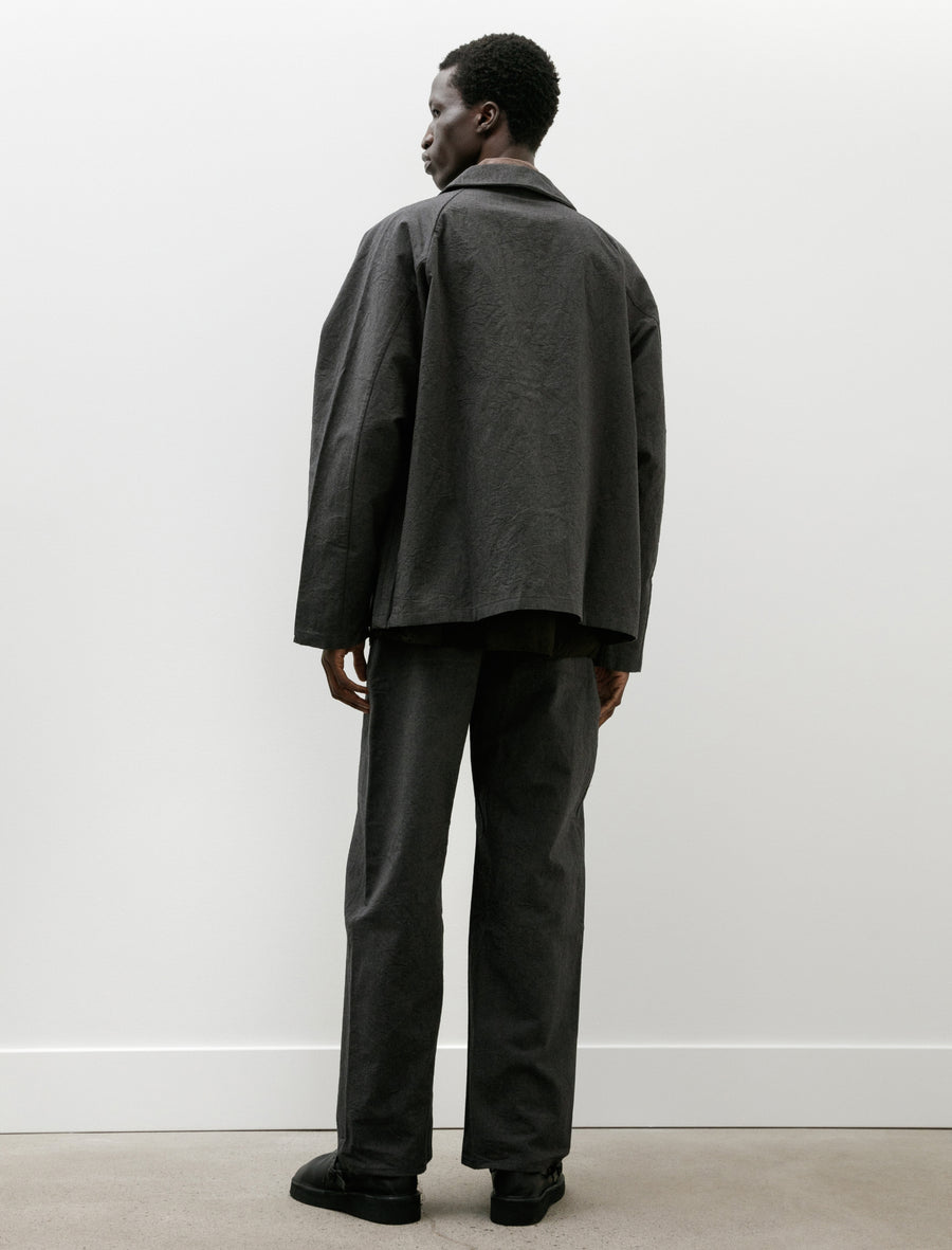 R19 Pants-4 Wide Pants Granite Wool - Image 2