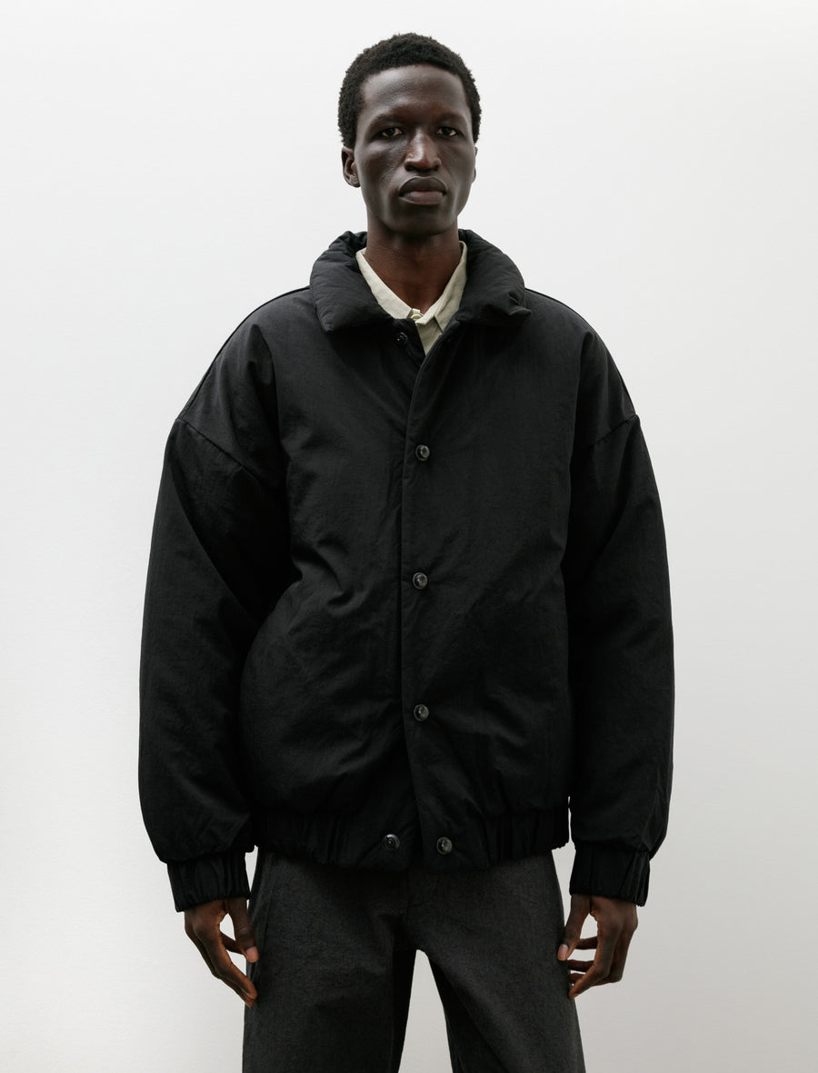 R19 Down-6 Double Down Blouson Black Recycled Nylon - Image 1