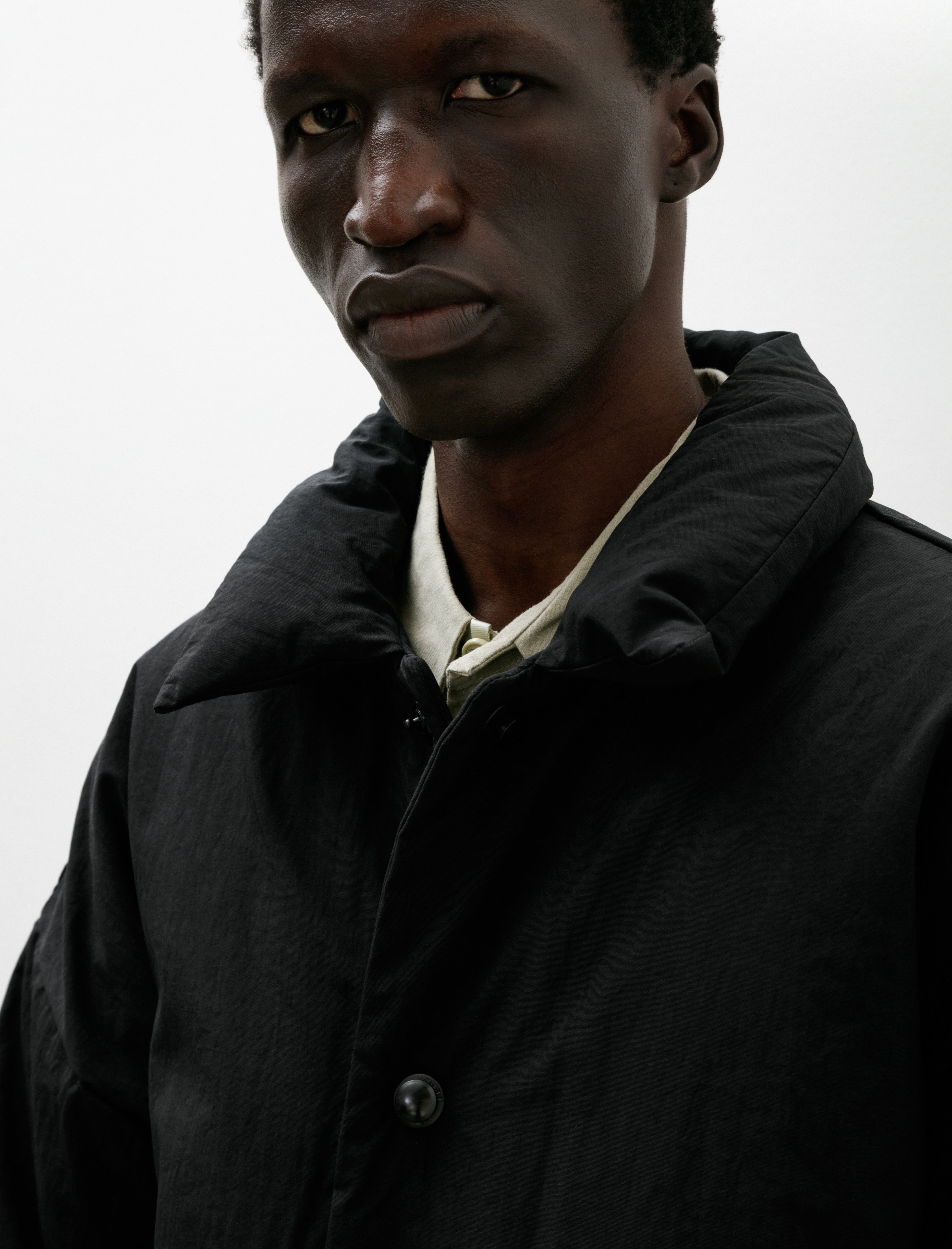 MAN-TLE R19 Down-6 Double Down Blouson Black Recycled Nylon