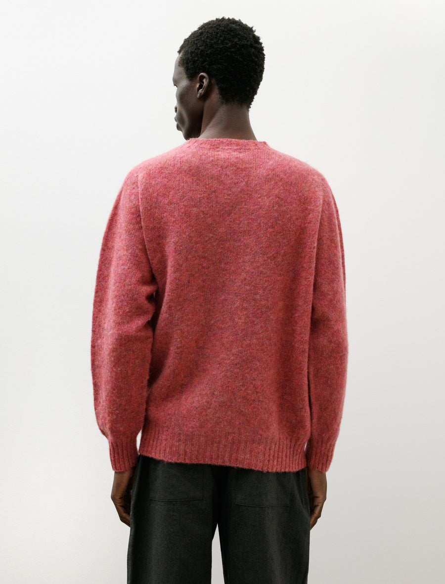 Shaggy Pure Wool Sweater Zinnia - Image 2