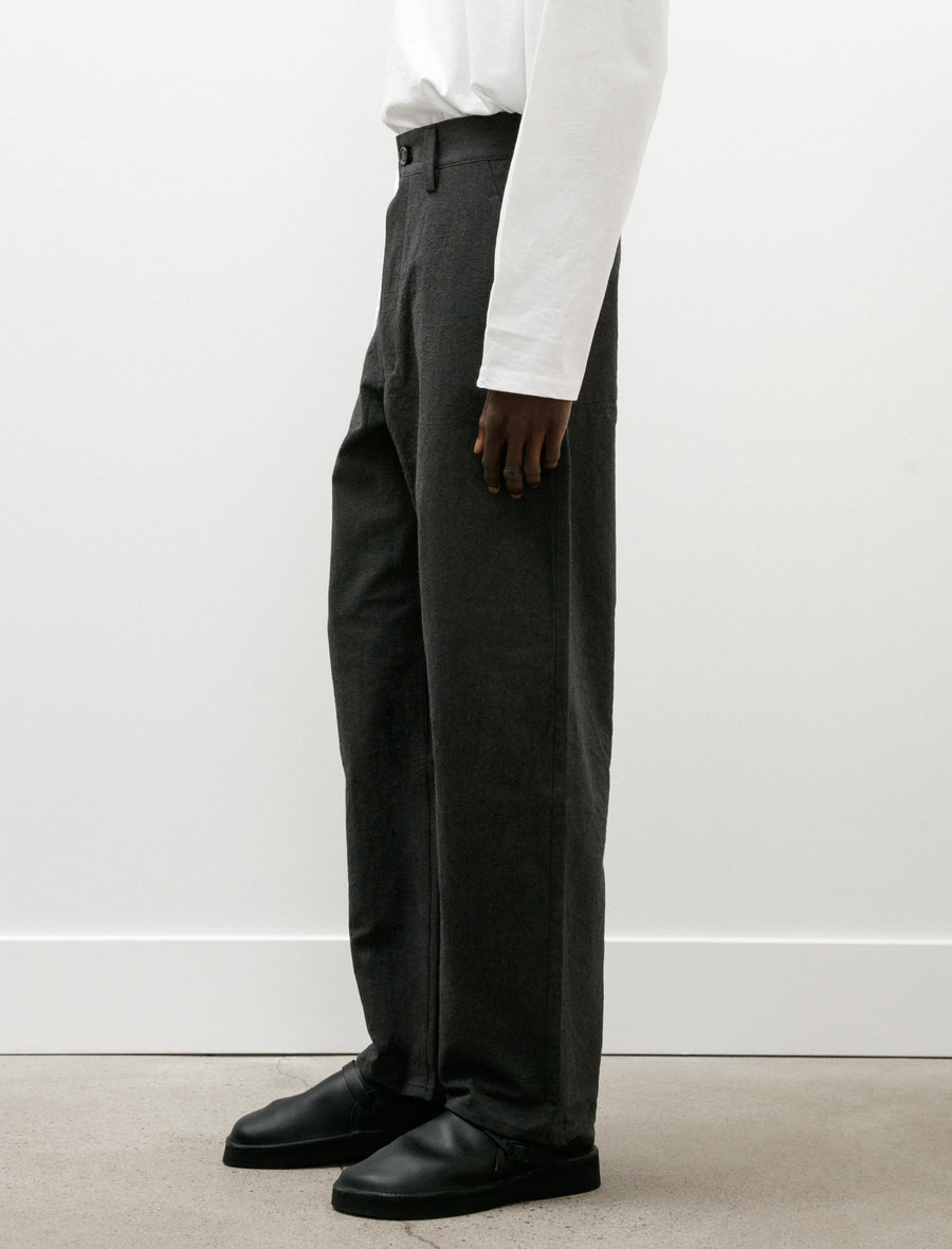 R19 Pants-4 Wide Pants Granite Wool - Image 6