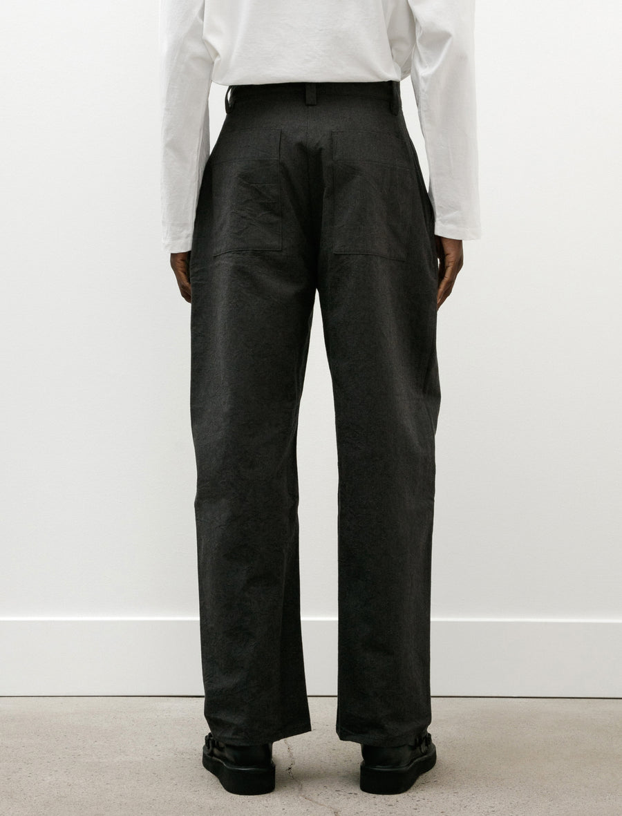 R19 Pants-4 Wide Pants Granite Wool - Image 5