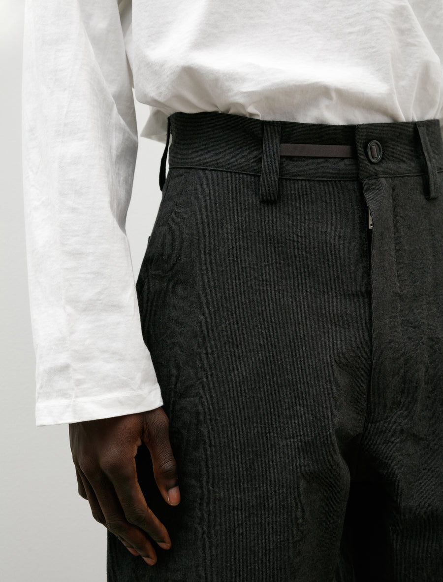 R19 Pants-4 Wide Pants Granite Wool - Image 7