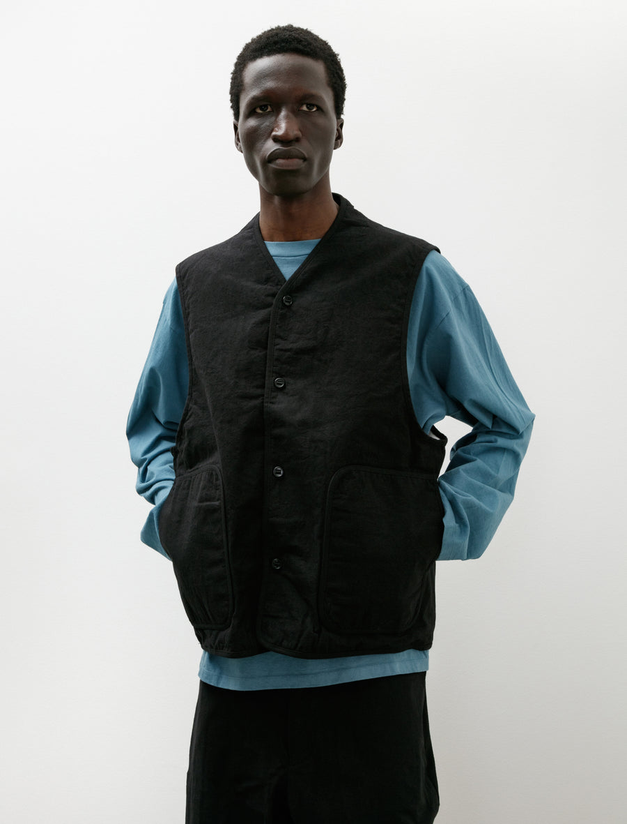 R19 Down-5 Down Shield Vest Black Wax - Image 1