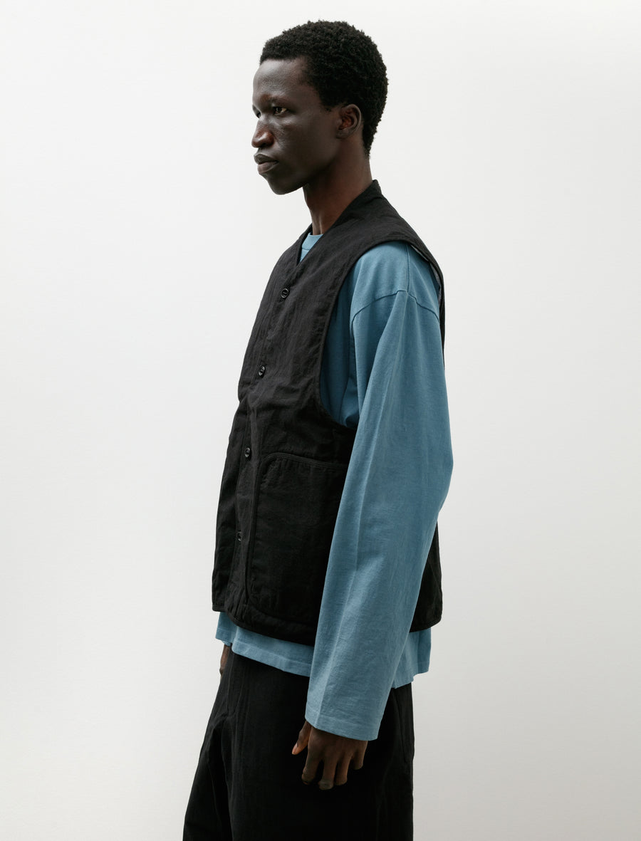 R19 Down-5 Down Shield Vest Black Wax - Image 3