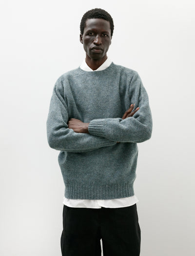 Pure Wool Sweater Verdigris