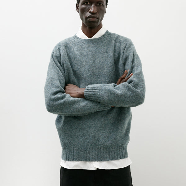 Neighbour Pure Wool Sweater Verdigris