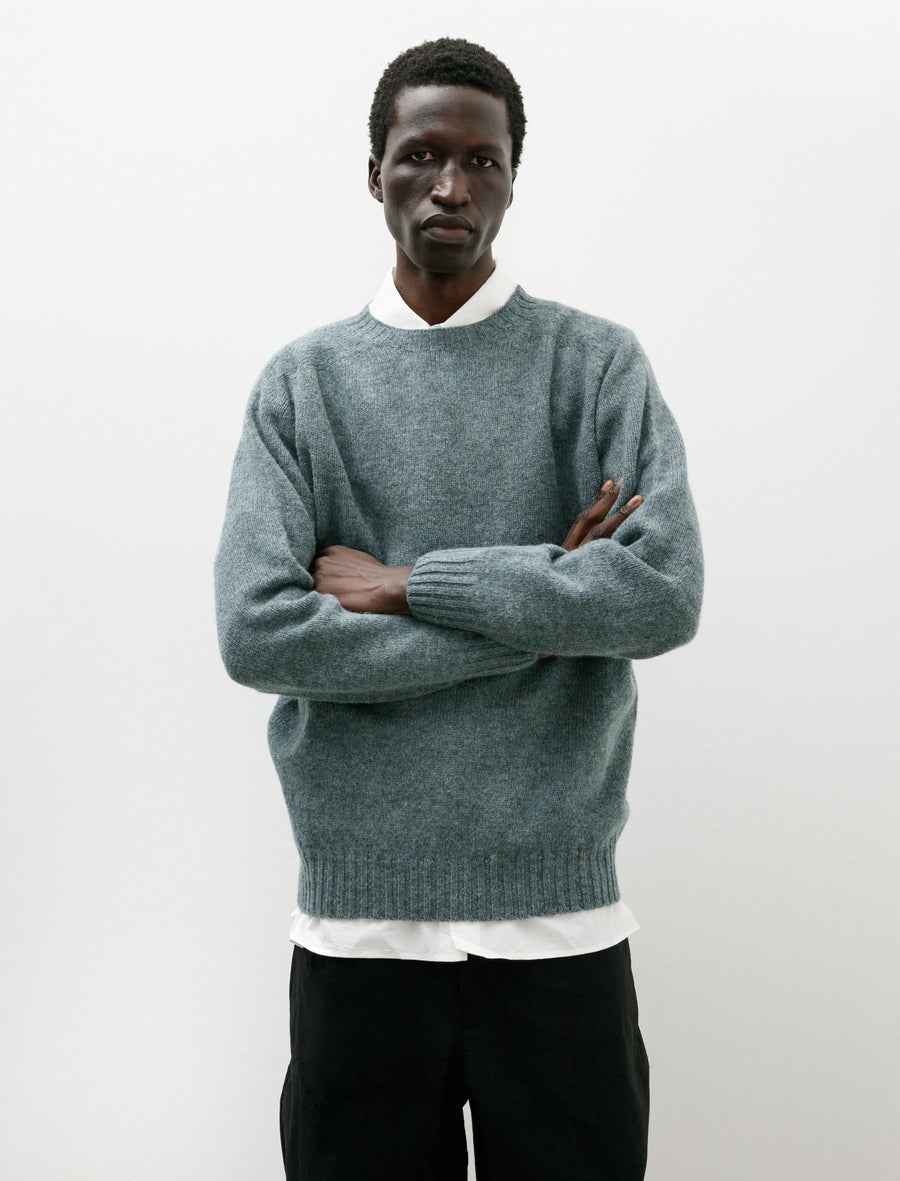 Pure Wool Sweater Verdigris - Image 1