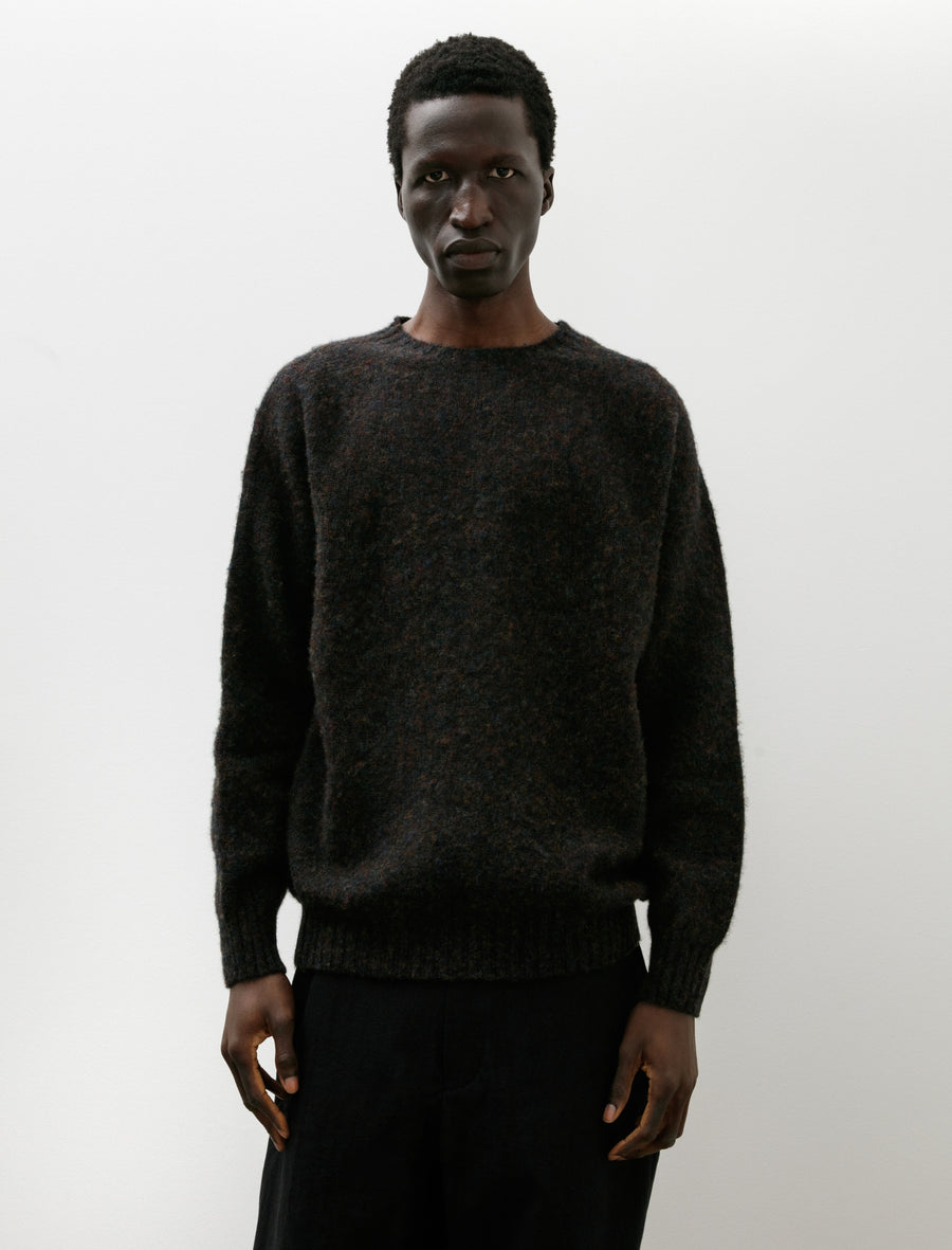Shaggy Pure Wool Sweater Volcano - Image 1