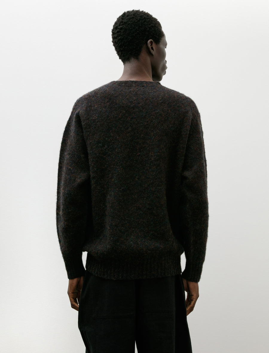 Shaggy Pure Wool Sweater Volcano - Image 2