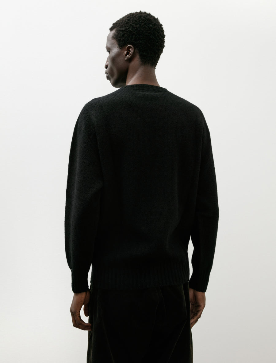 Pure Wool Sweater Black - Image 2
