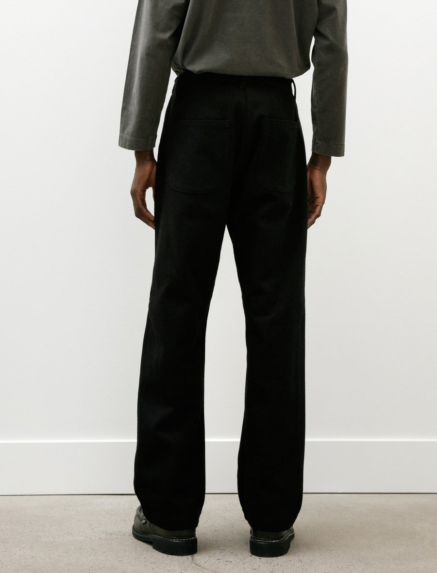 Four Pocket Pant Cotton Kersey Black - Image 6