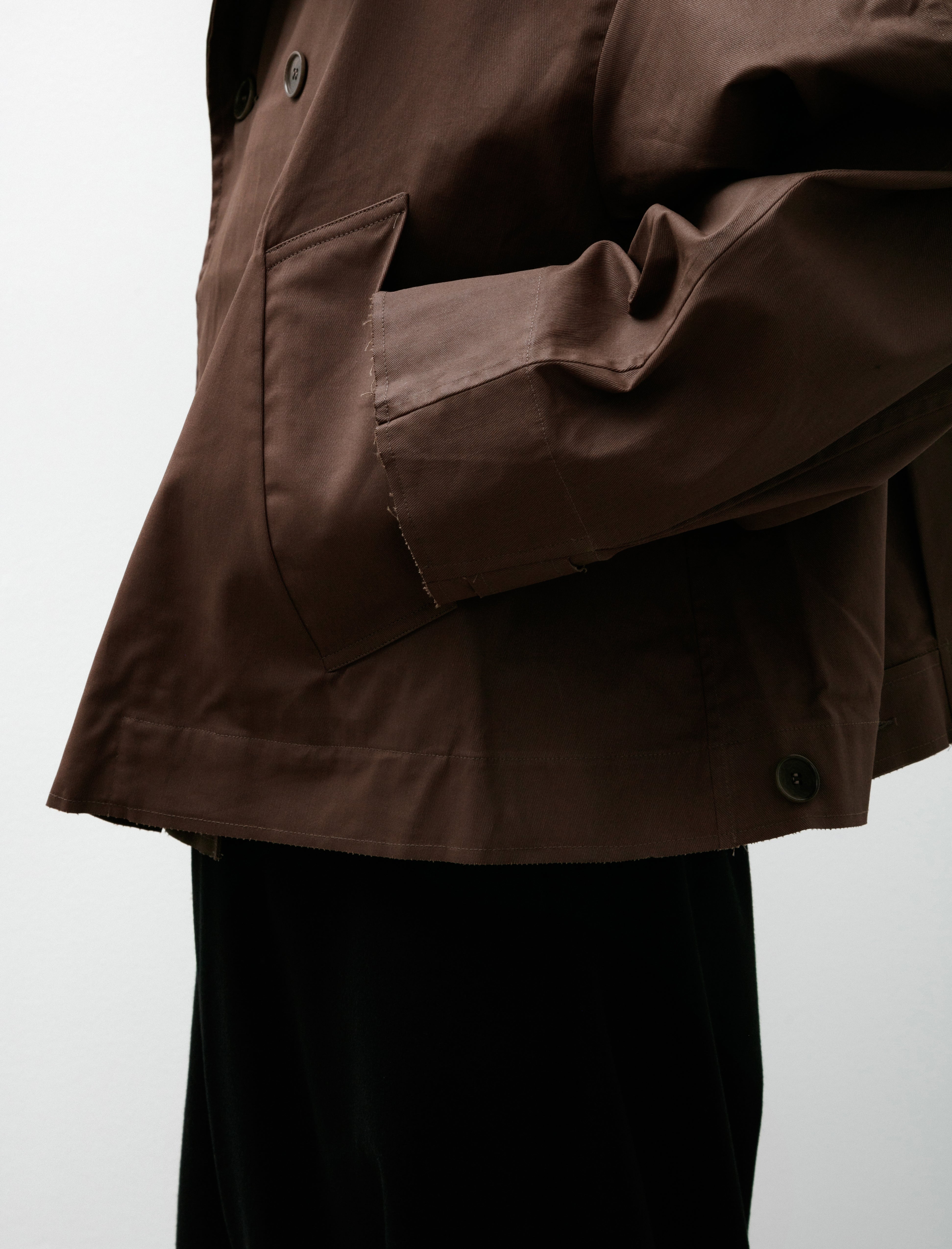 Gabriela Coll Garments No. 286 Cropped Oversized Jacket