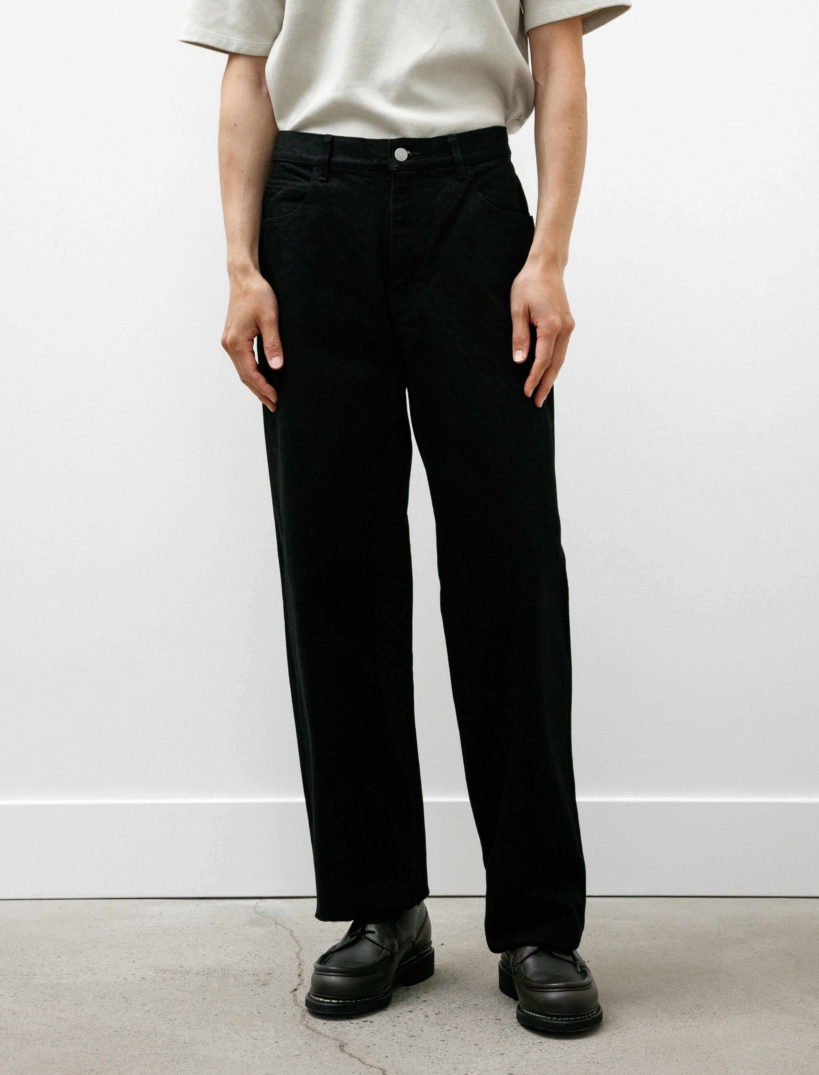 5PKT Jean Black 12oz Denim