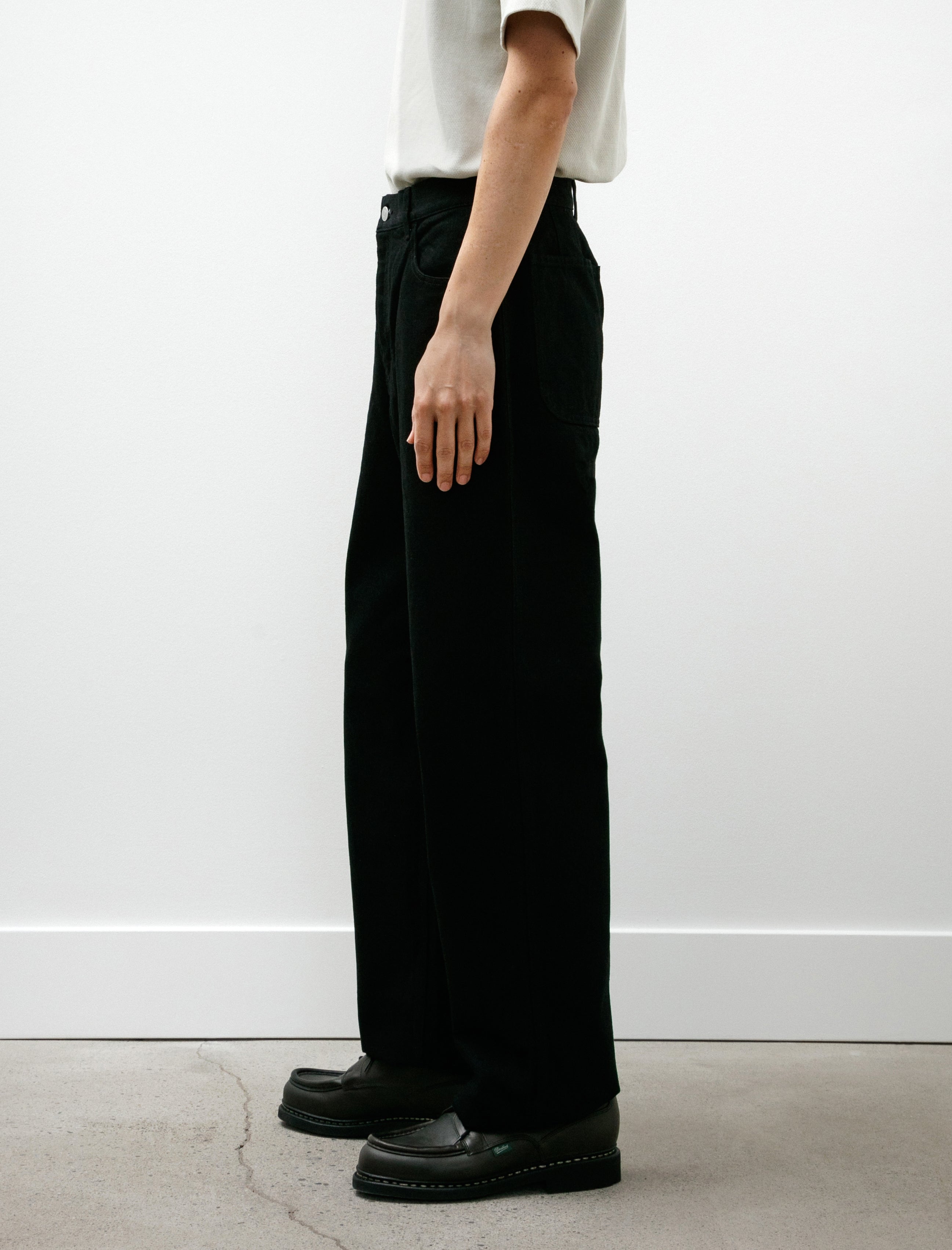 5PKT Jean Black 12oz Denim