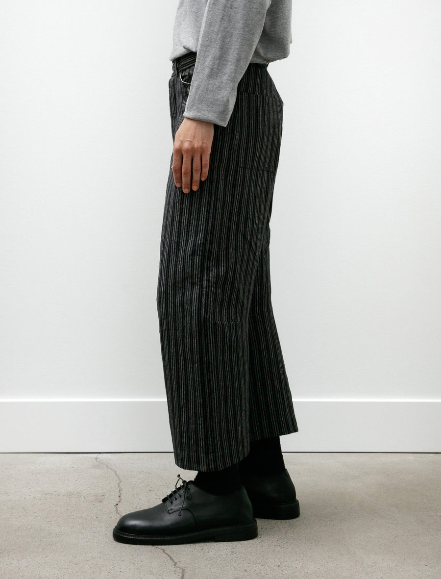 Inmo Trousers Black Striped Heavy Coutil - Image 12