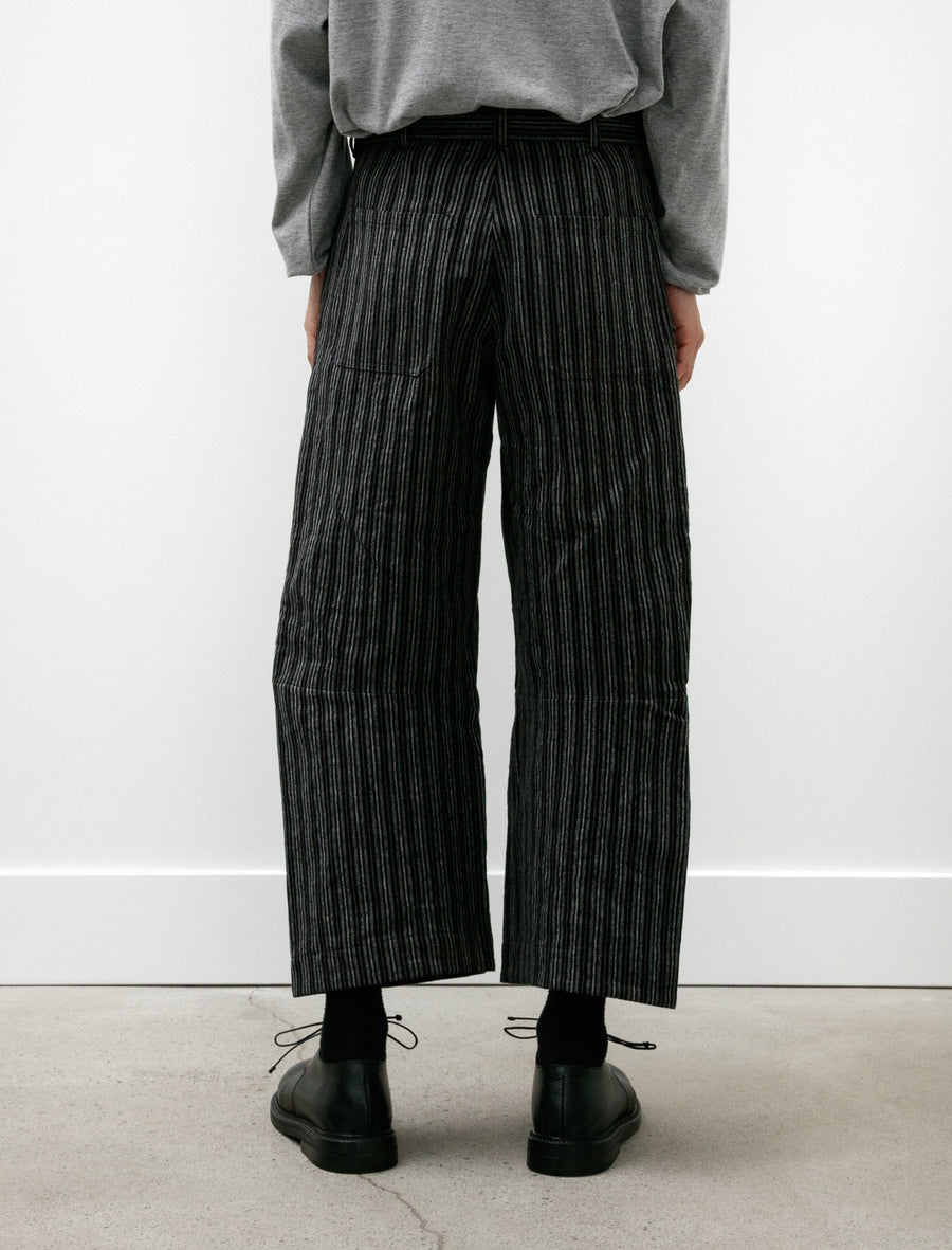 Inmo Trousers Black Striped Heavy Coutil - Image 10