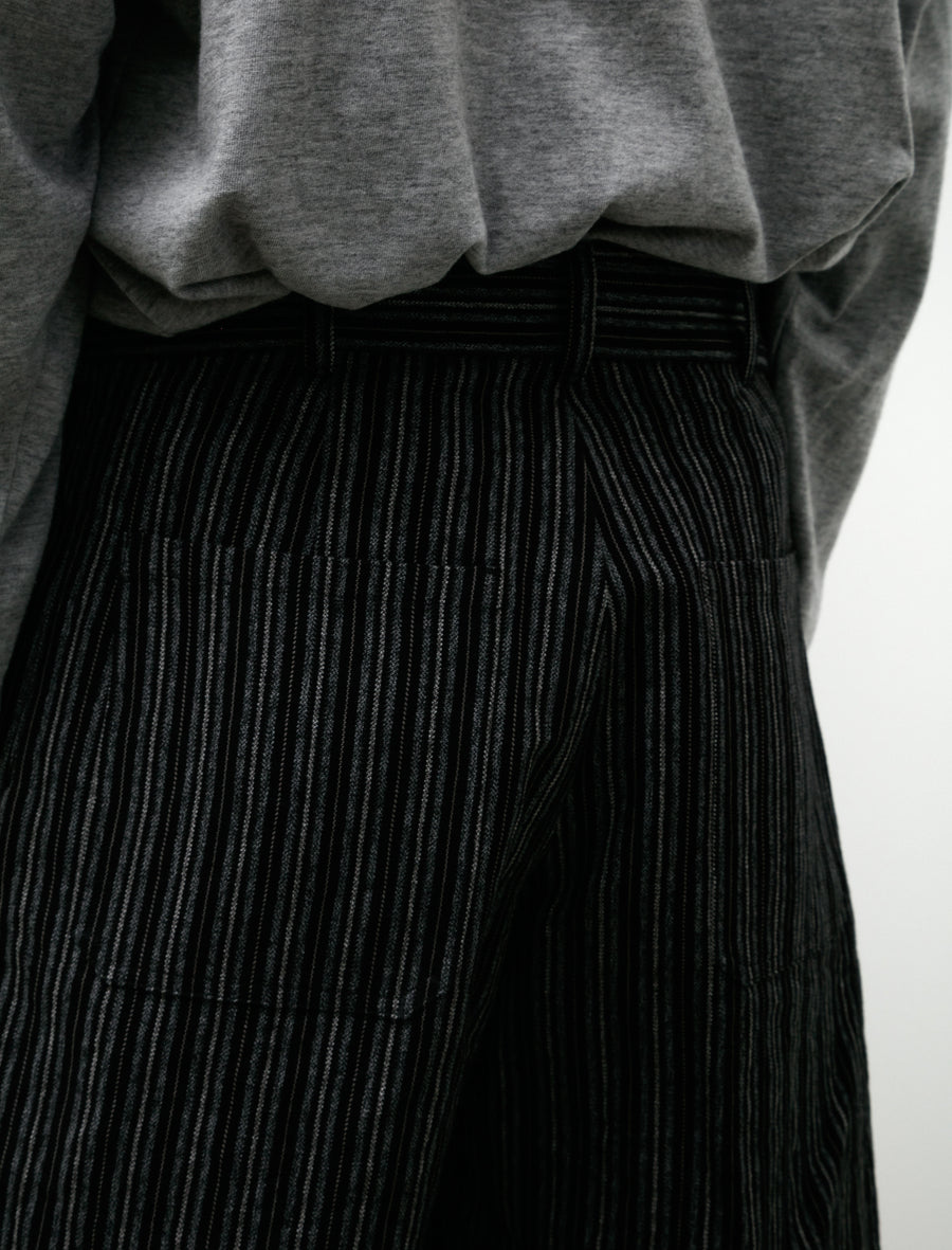 Inmo Trousers Black Striped Heavy Coutil - Image 13