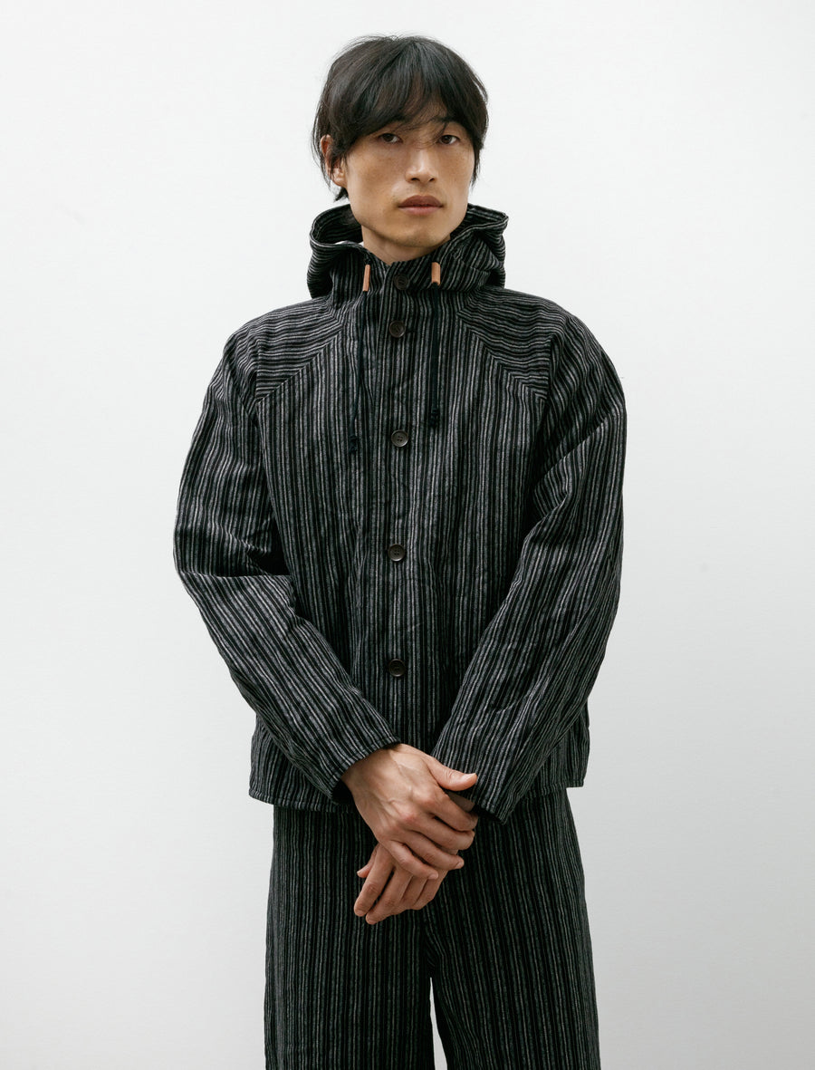 Sans Soleil Black Striped Heavy Coutil - Image 4