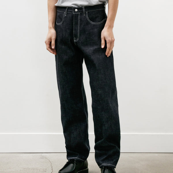 美品★THE NEWHOUSE TNH HENRY JEAN white S Henry's Rounded Jeans 13.5oz Indigo – Neighbour