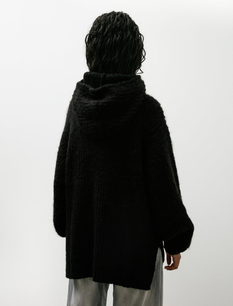 Raised Hoodie Black - Image 3