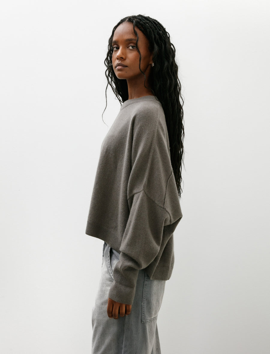 Iconic Crewneck Sweater Cashmere Storm - Image 2