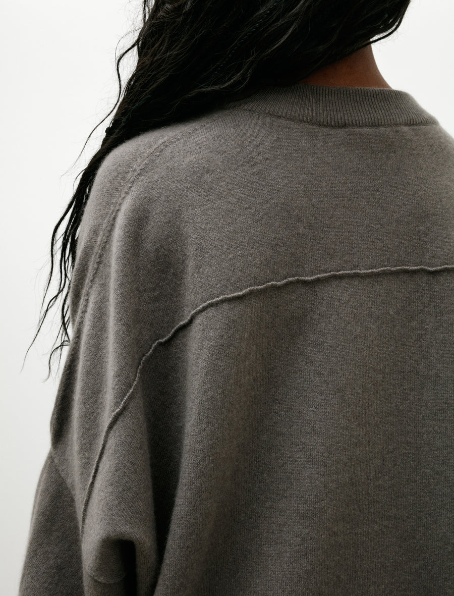 Iconic Crewneck Sweater Cashmere Storm - Image 3