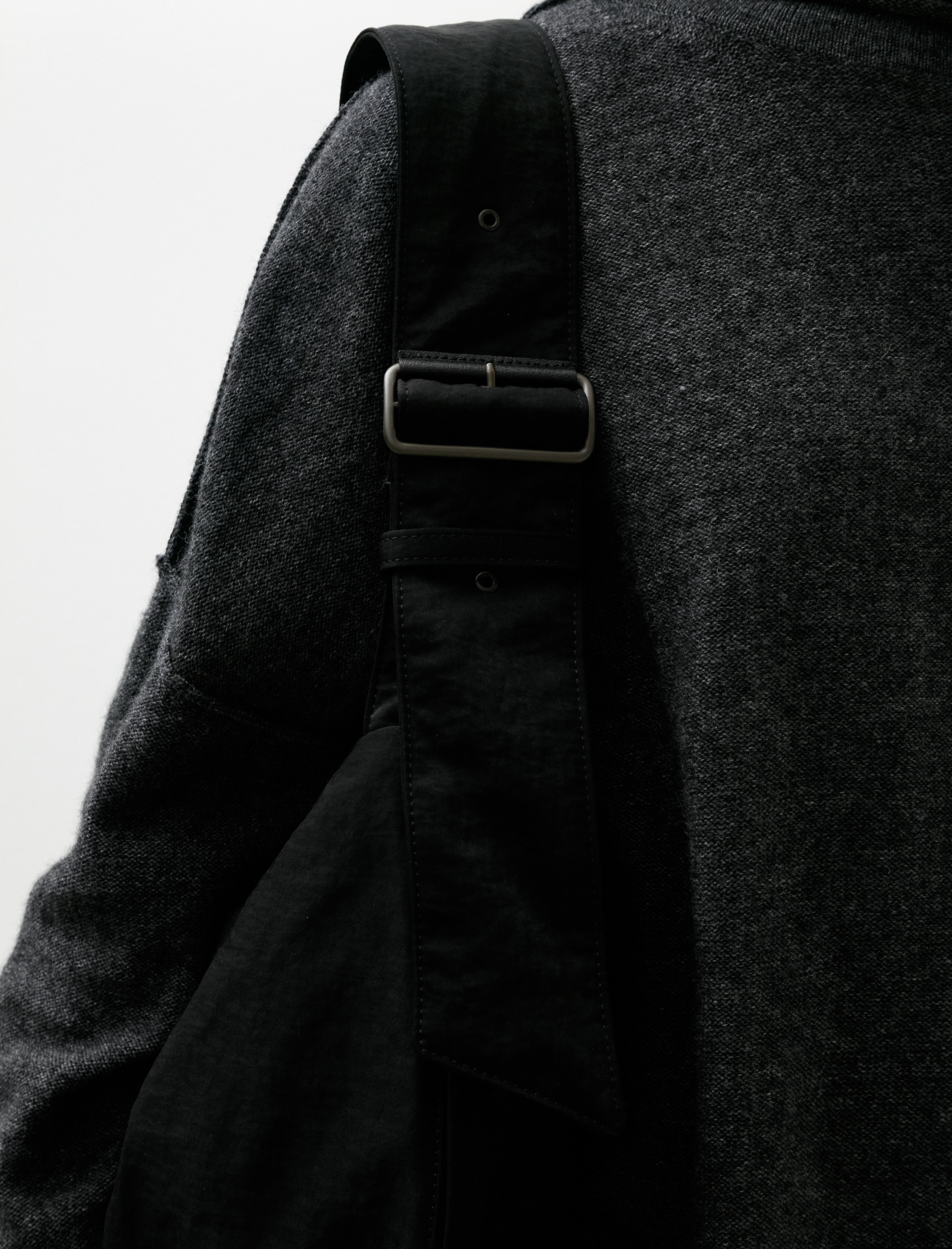 Y's by Yohji Yamamoto Gyoza Style Bag Black