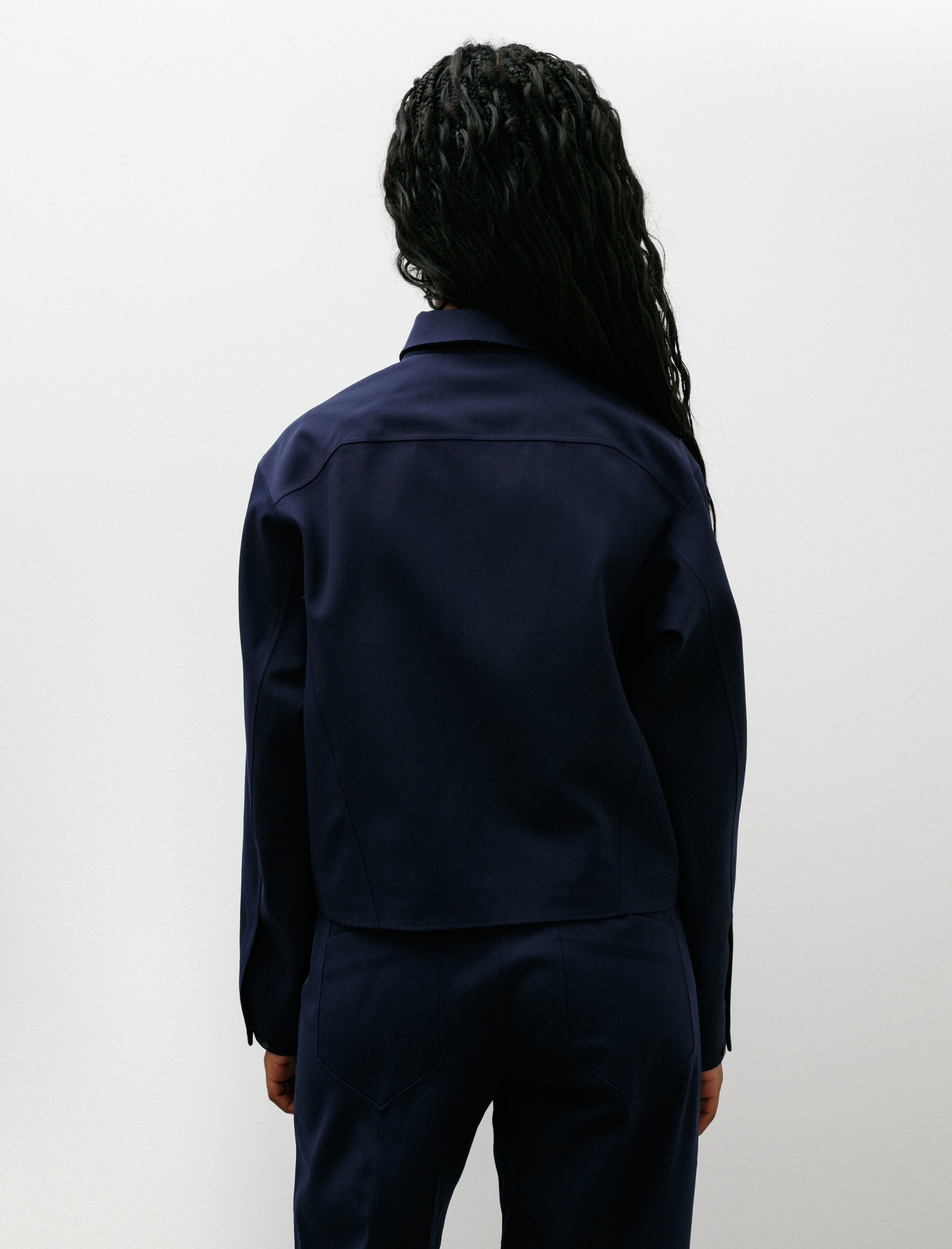 Veilance Belfry Wool Jacket Passport Heather