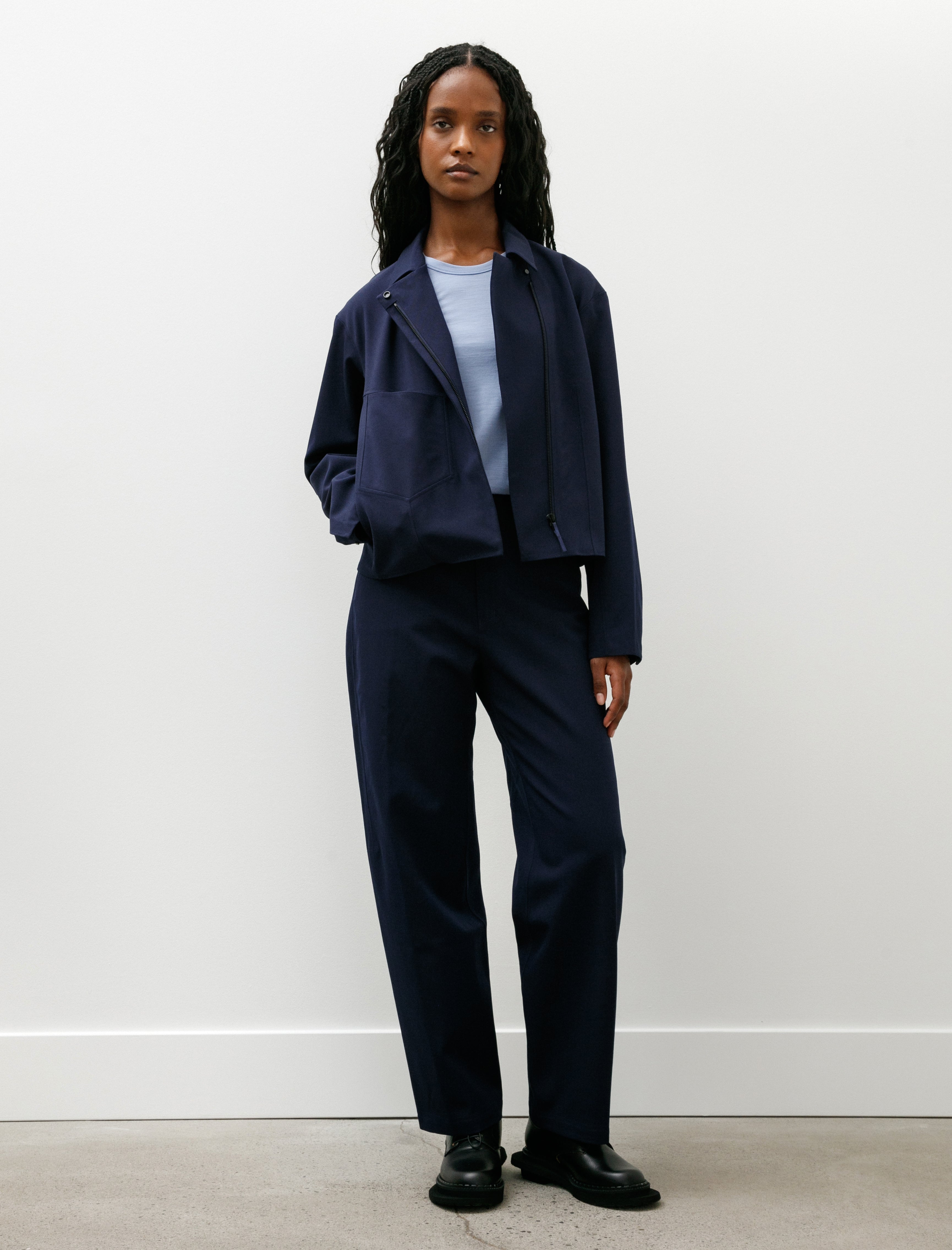 Veilance Belfry Wool Jacket Passport Heather