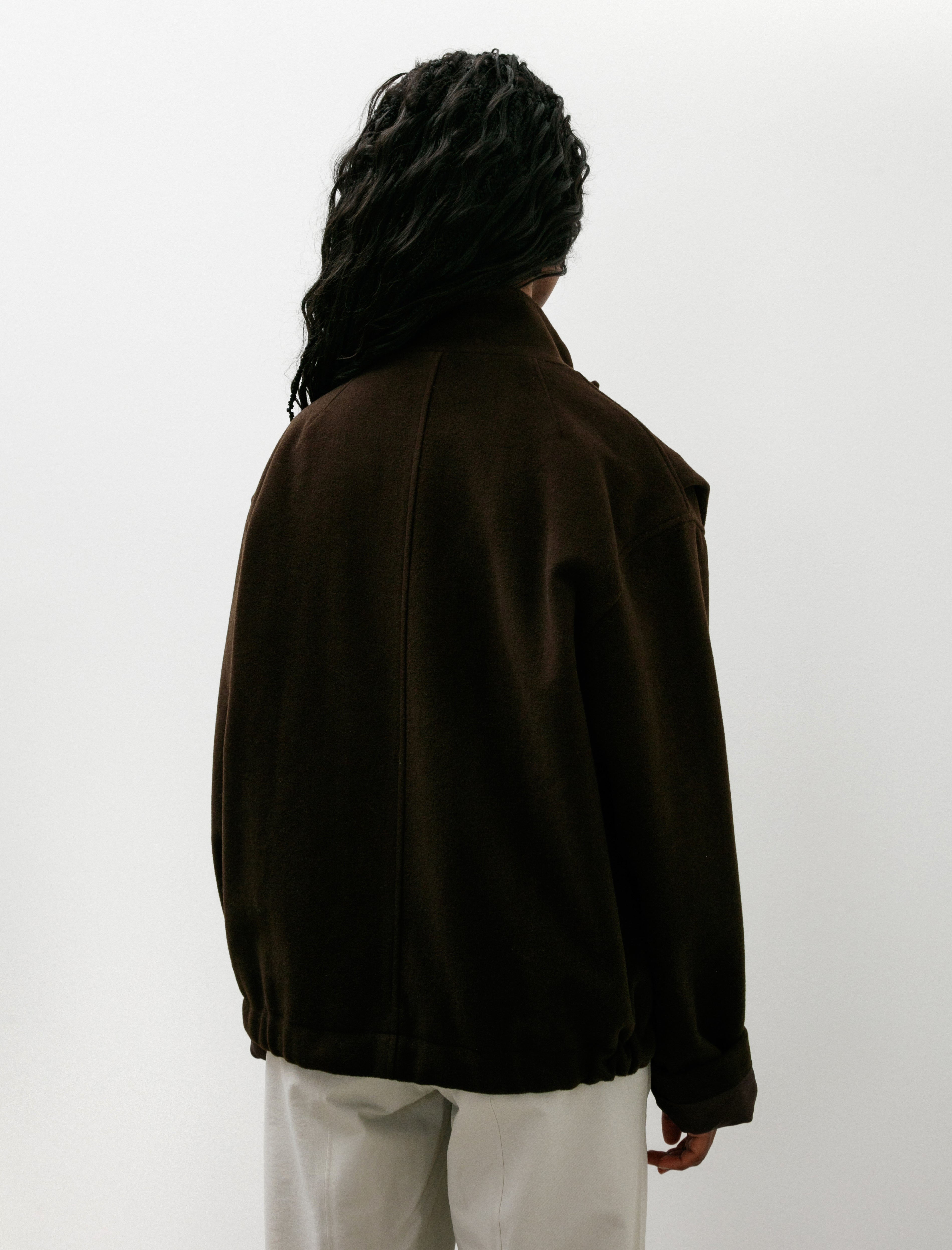 Wanze Dispatch Jacket Cashmere Wool Mocha