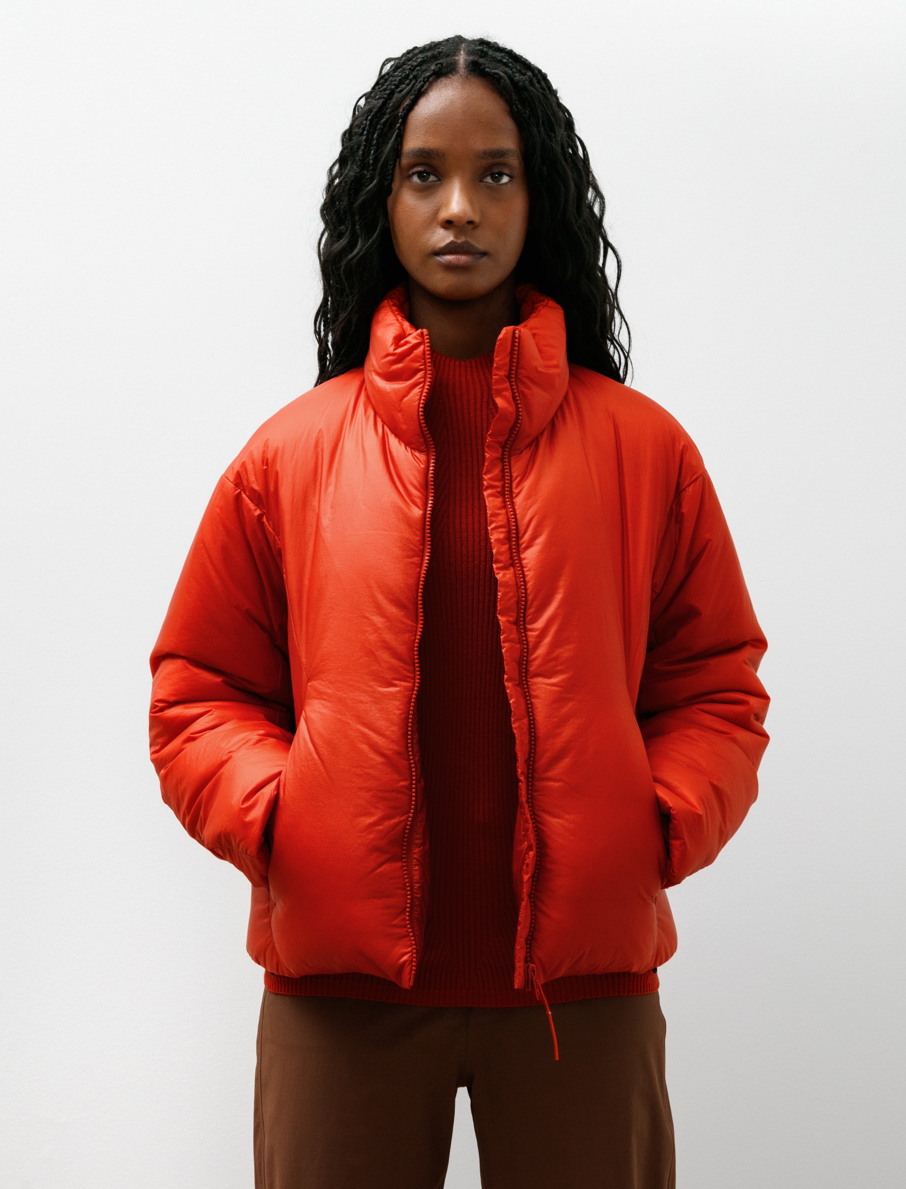 Veilance Conduit Down Jacket Carmine