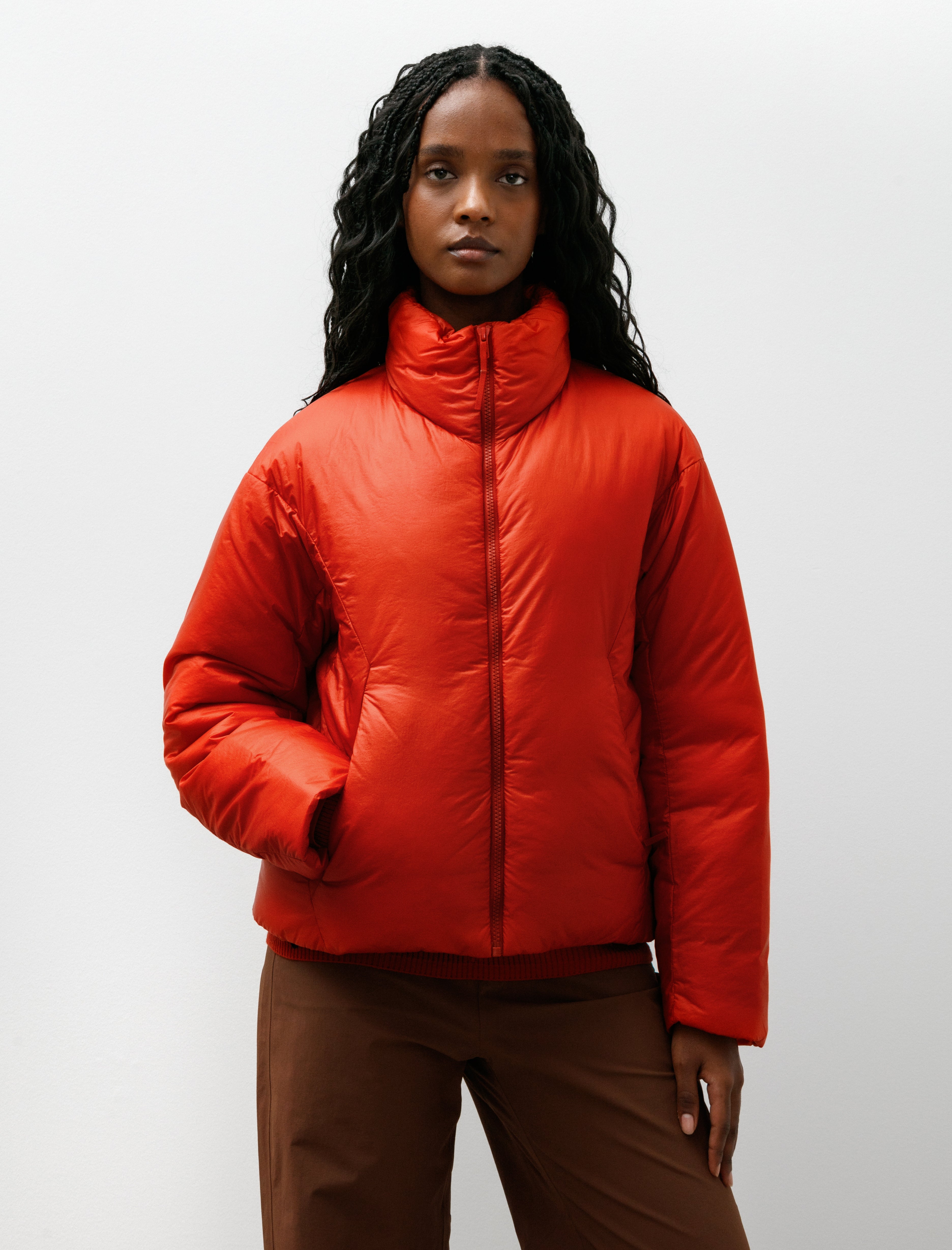 Veilance Conduit Down Jacket Carmine