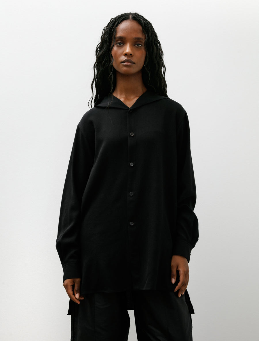 Sailor Collar Blouse Black - Image 1